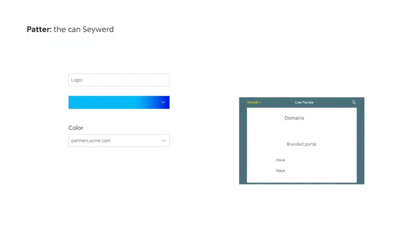 Brand your partner portal product screenshot